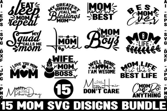 15 MOM SVG Designs Bundle Review: Heartfelt Craft Designs for Real Projects