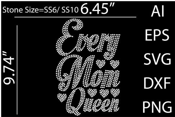 Every Mom Queen Rhinestone Templates Review for Real Embroidery Projects