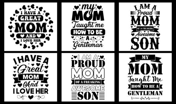 Mom SVG Design Bundle: 14 Unique Vectors for Real Embroidery Use