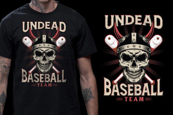 Undead Baseball Custom T-shirt Design Review